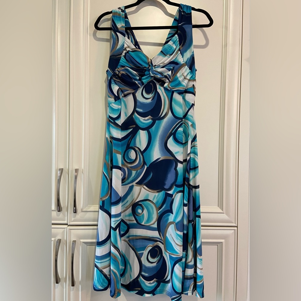 Blue dress